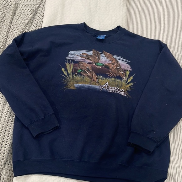 American Outdoors Duck Sweatshirt - Picture 2 of 4